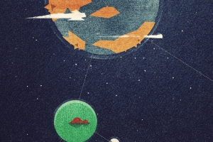 童趣宇宙 海报 背景