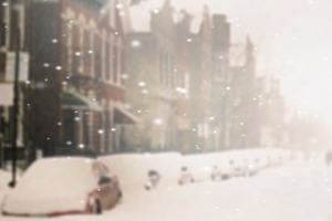冬天雪景背景