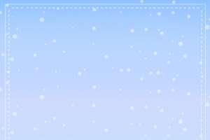 立冬文艺小清新简约渐变蓝色banner