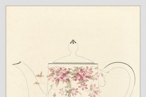 中国风花纹水壶名家画集
