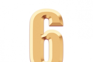 金属数字 倒计时 06