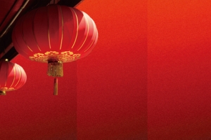 中国风灯笼背景