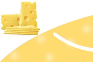 美味儿童芝士卡通黄色banner