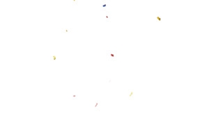 丝带彩带漂浮装饰