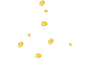 金币漂浮