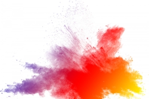 粉尘创意喷溅粉末