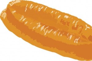 插画油条美味早餐