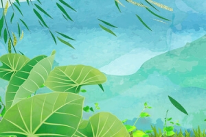 春天植树节卡通banner