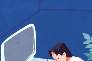 卡通插画海报背景