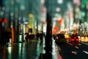 城市虚化夜景banner