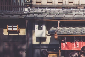 日本街头背景