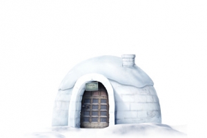 圣诞小雪屋
