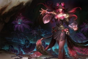 《Smite神之浩劫》游戏人物场景插画4k壁纸