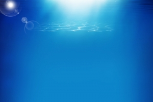 海洋蓝色H5质感分层背景