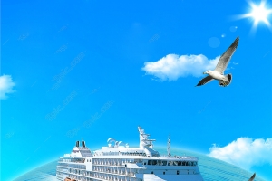 游轮旅行海报设计