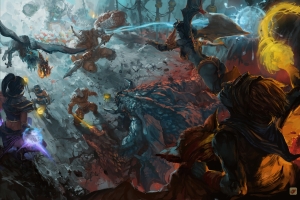 战斗,英雄,dota2游戏4K壁纸