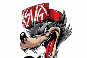 卡通狼头像高清PNG透明装饰元素动物设计素材免费下载