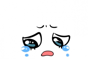 委屈哭泣的眼睛