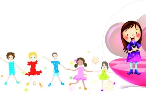 六一儿童节舞台唱歌女孩高清PNG透明图片-节日素材免费下载