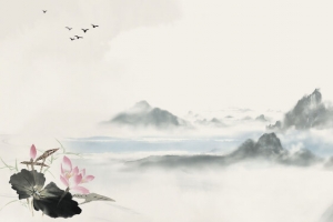 古风节日促销海报背景
