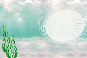 梦幻海底世界背景banner