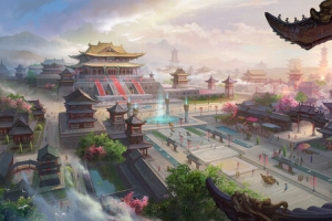 宫廷盛世海报背景
