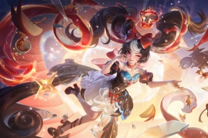 安琪拉-颠倒童话·魔镜 王者荣耀8120x4134 8K超清4K高清游戏壁纸免费下载