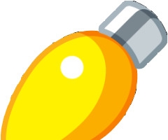 圣诞礼物装饰物大红色灯泡