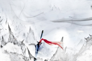 武侠大气手绘中国风banner
