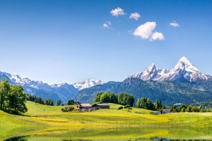 自然山水背景