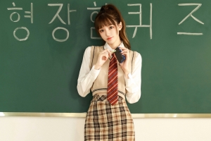 班级教室美女鹿醒iPad平板电脑壁纸