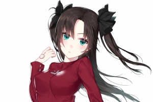 Fate staynight遠坂凛2k手机壁纸