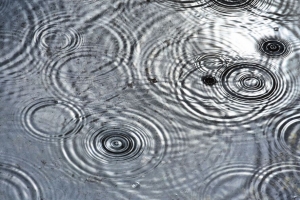 水 雨 波浪 眩光 宏观 4k壁纸 3840x2160