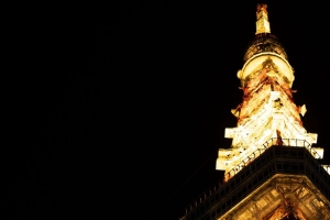 塔 建筑 建筑 背光 夜间 4k壁纸 3840x2160