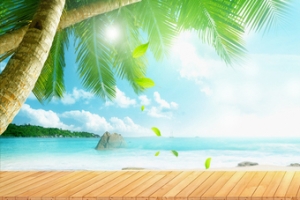 夏日酷爽背景