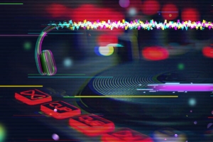 狂嗨音乐狂欢节音乐节背景素材