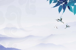 中国风泰山之旅海报