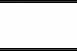 黑色线条框架高清PNG透明装饰边框设计素材免费下载