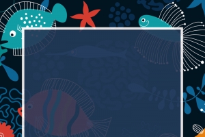 多彩梦幻水族馆海报