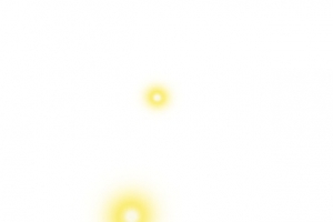 漂浮黄色亮点高清PNG透明漂浮元素设计素材免费下载