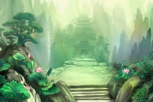 游戏场景高清环境渲染效果