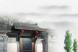 新中式地产高端地产开幕背景