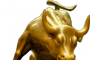 纽约金融牛铜牛
