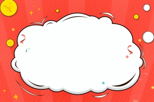 移动支付扁平卡通橙色banner