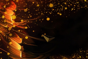 大气金粉黑金质感banner
