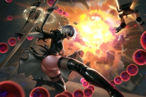 nier (series), nier_ automata性感2b美女4k壁纸