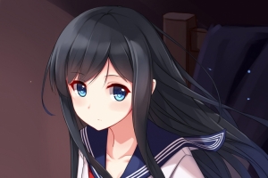 水手服 黑发 可爱战舰少女3440x1440壁纸